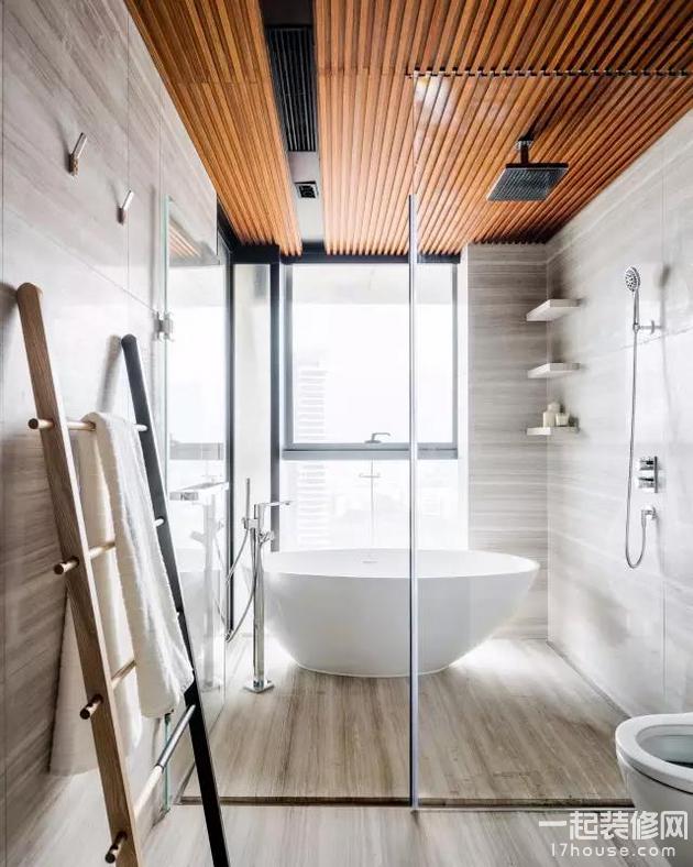 这样的浴室设计，最有腔调！